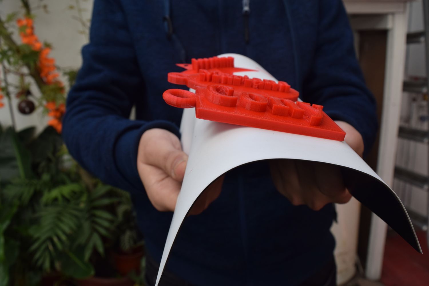 Impresión 3D sobre la superficie de impresión 3D Padi