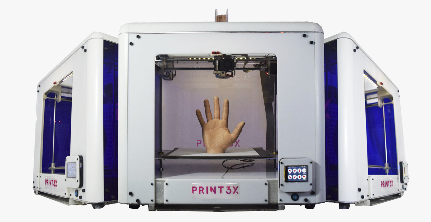 Impresora 3D profesional Axis One fabricada por la empresa Print3x printex printec print3c