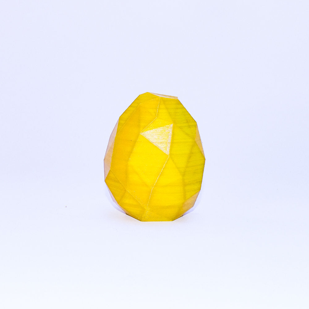 Huevo impreso en 3D de PLA print3x printex printec print3c